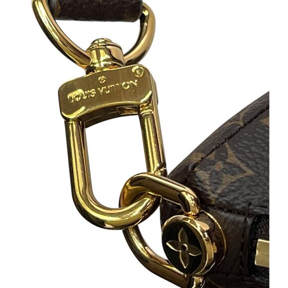 Louis Vuitton Duck Bag Nigo Monogram Crossbody Rare LV Gold Canvas Clutch Purse - Picture 16 of 16